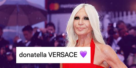 new versace advert meme|donatella Versace purple emoji.